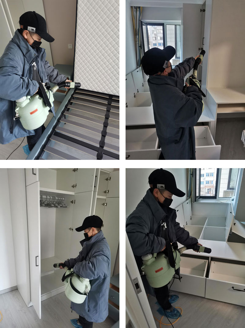 北京丰台区梅市口西府景园小区除甲醛服务案例