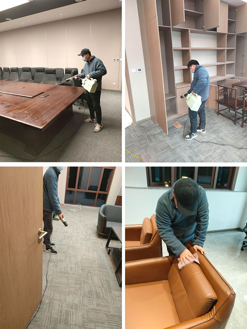 济南长清区大学路宋风古城办公室除甲醛治理服务项目