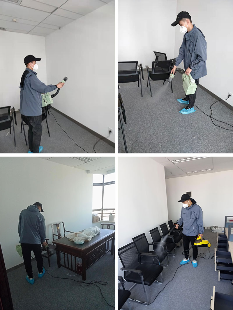 济南市中区经七路156号国际财富中心办公室除甲醛治理服务项目