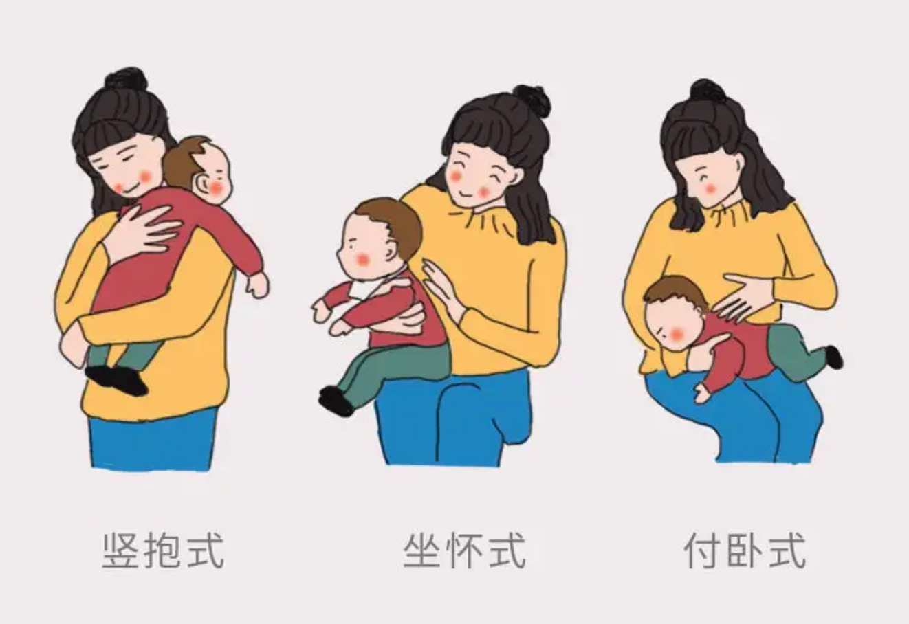 刚出生的宝宝怎样抱比较好