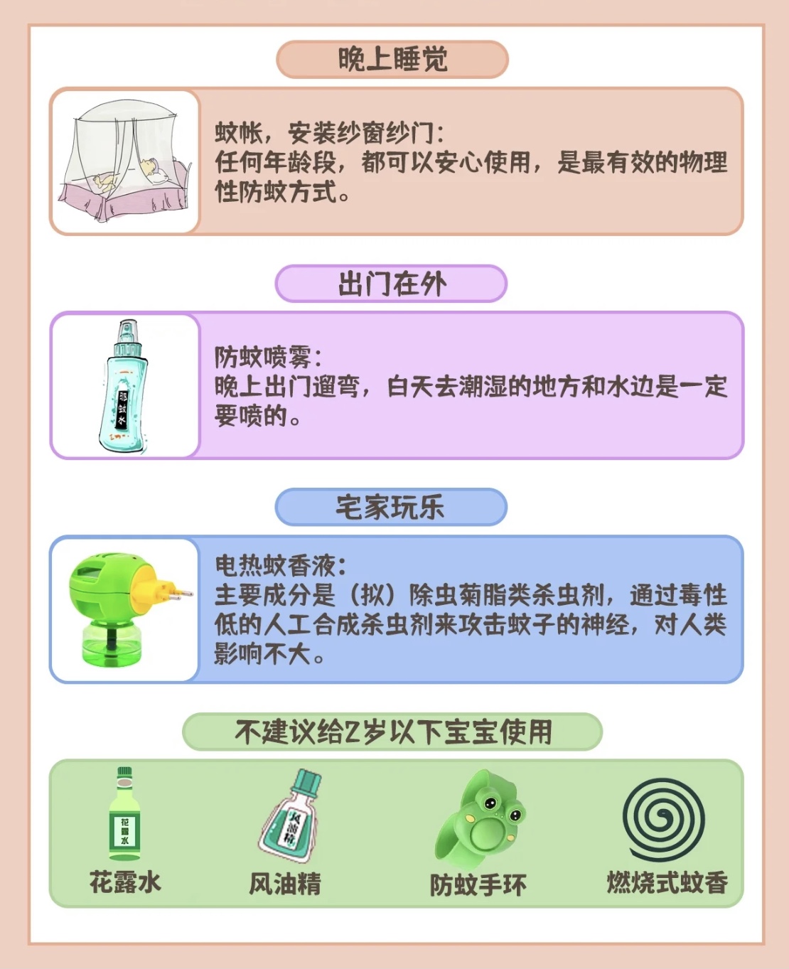 夏季驱蚊虫攻略！拒绝虫害烦恼